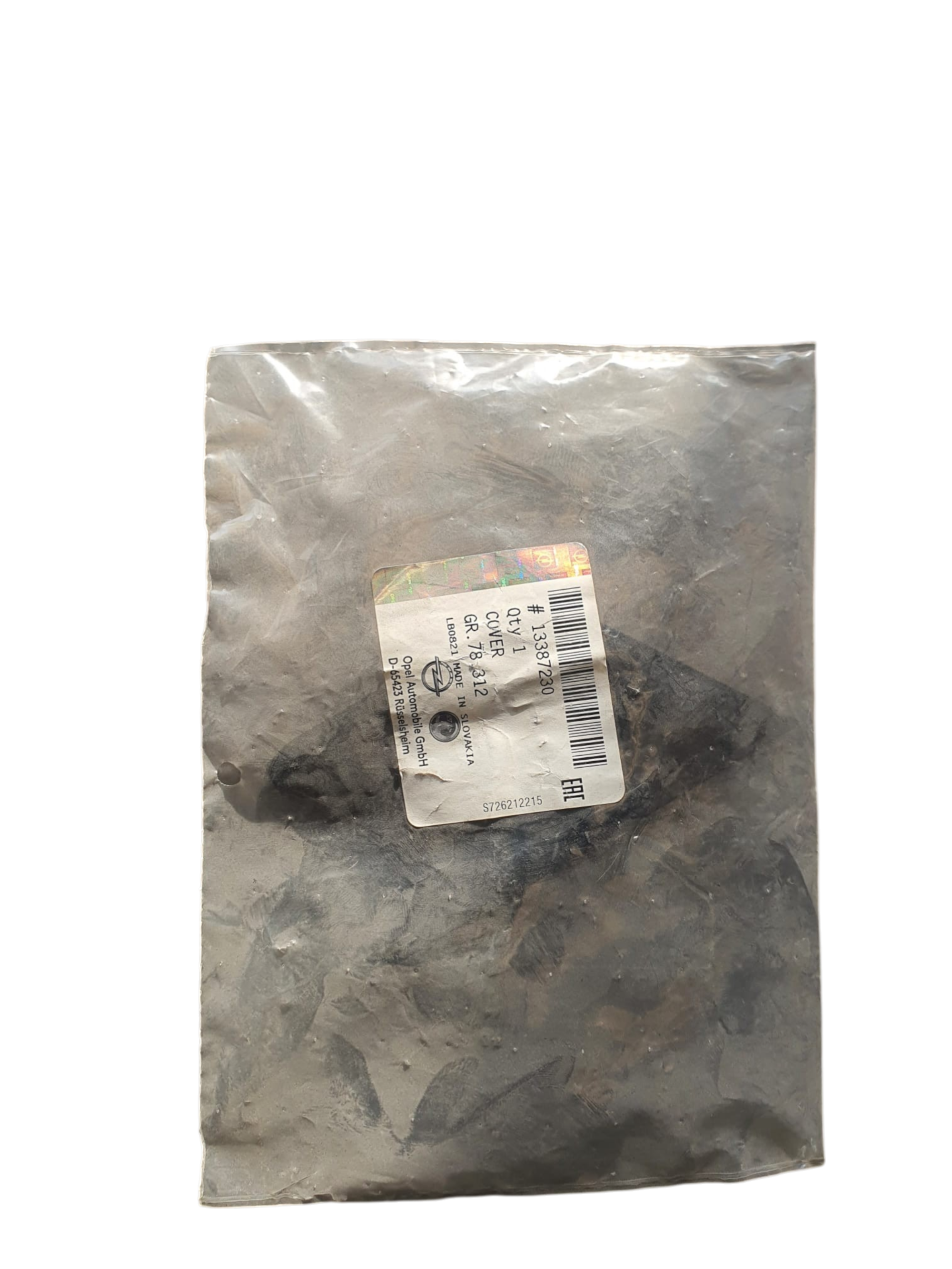 OPEL ASTRA J SOL ÖN SİS FAR PANELİ ÜST KAPAĞI OEM NO: 13387230