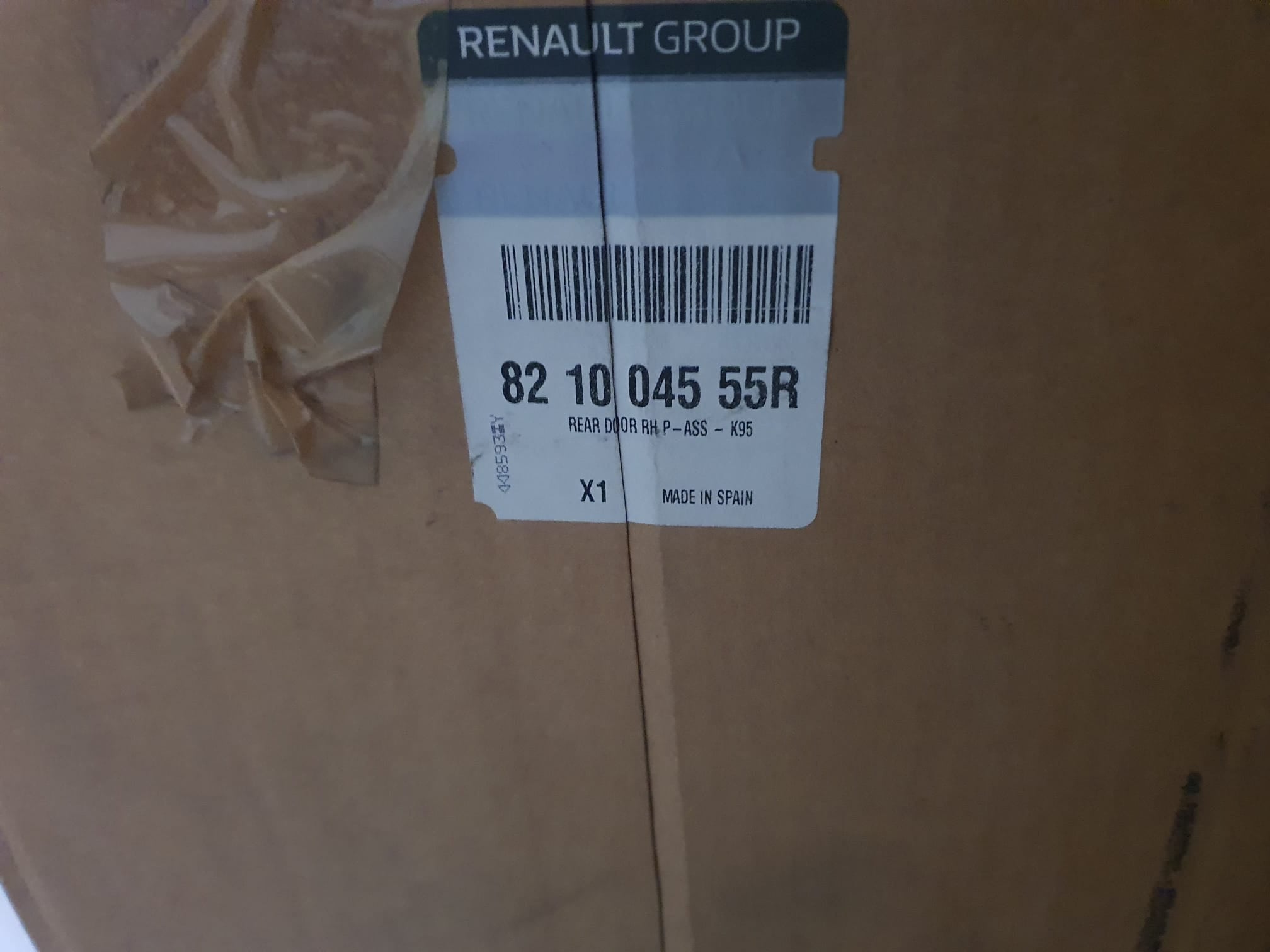 ARKA SAĞ KAPI RENAULT MEGANE III OEM: 821004555R